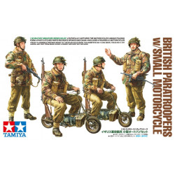 TAMIYA 1/35 BRITŠTÍ VÝSADKÁŘI S MALOU MOTORKOU 35337