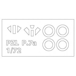 ARMA HOBBY 1/72 PZL P.7a DELUXE SET (70005)
