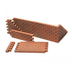TAMIYA 1/48 BRICK WALL SAND BAG & BARRICADE SET (32508)