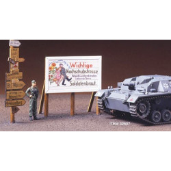TAMIYA 1/48 ROAD SIGN SET 32509