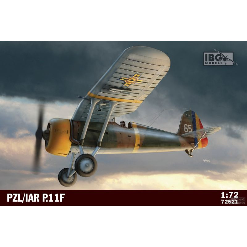 IBG 1/72 PZL/IAR P.11F ROMANIAN FIGHTER (72521)