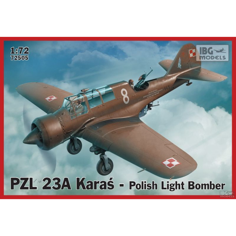 IBG 1/72 PZL 23A KARAŚ POLISH LIGHT BOMBER (72505)