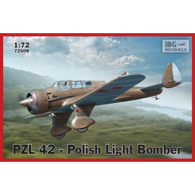 IBG 1/72 PZL 42 POLISH LIGHT BOMBER (72509)