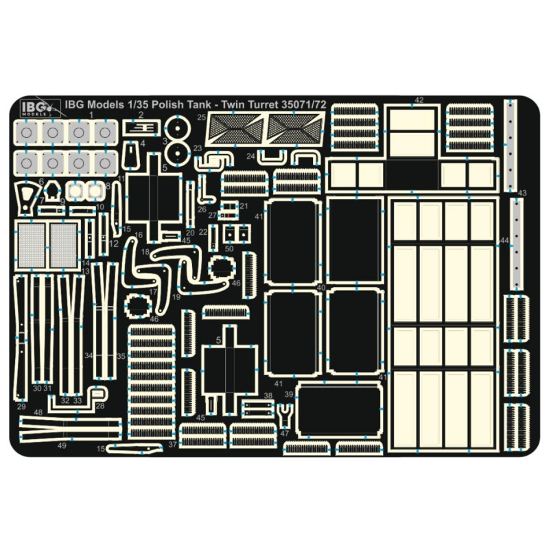 IBG 1/35 7TP POLSKÝ TANK S DVOJITOU VĚŽÍ (35071)