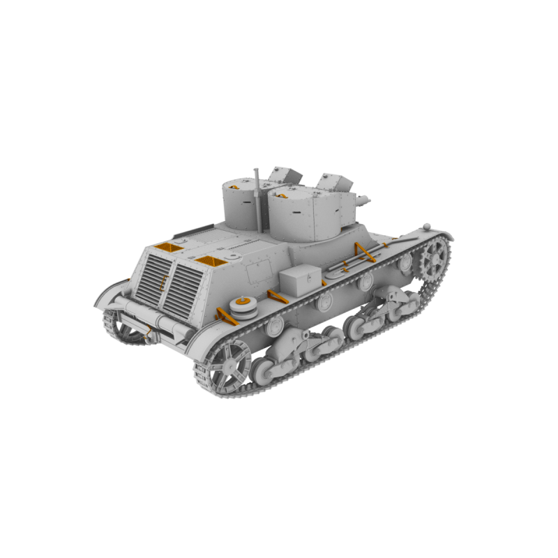 IBG 1/35 7TP POLSKÝ TANK S DVOJITOU VĚŽÍ (35071)