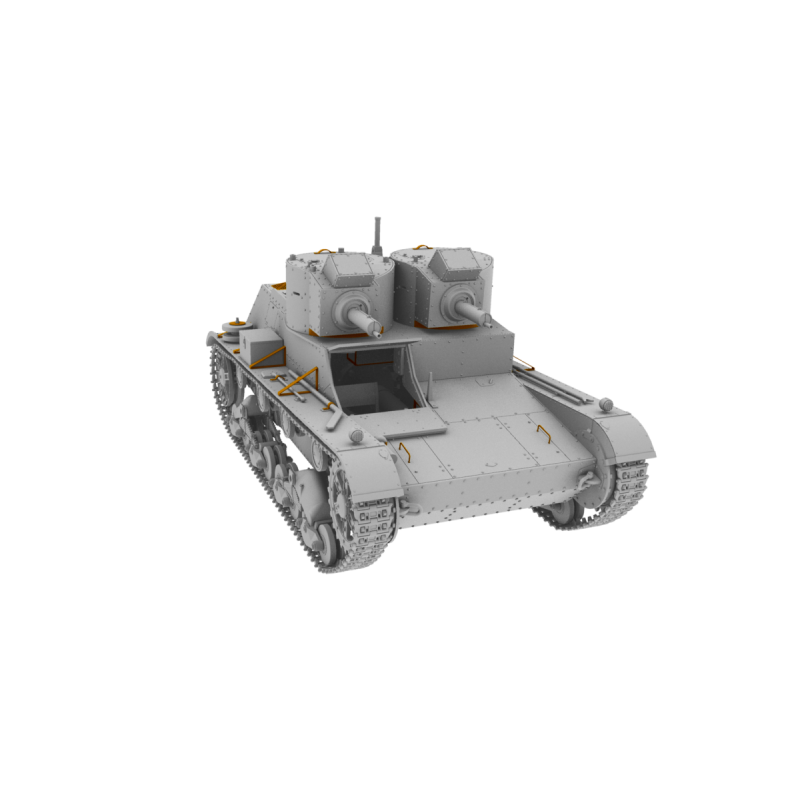 IBG 1/35 7TP POLSKÝ TANK S DVOJITOU VĚŽÍ (35071)