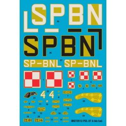 IBG 1/72 MOOSE PZL 37A BIS POLSKÝ STŘEDNÍ BOMBARDÉR (72512)