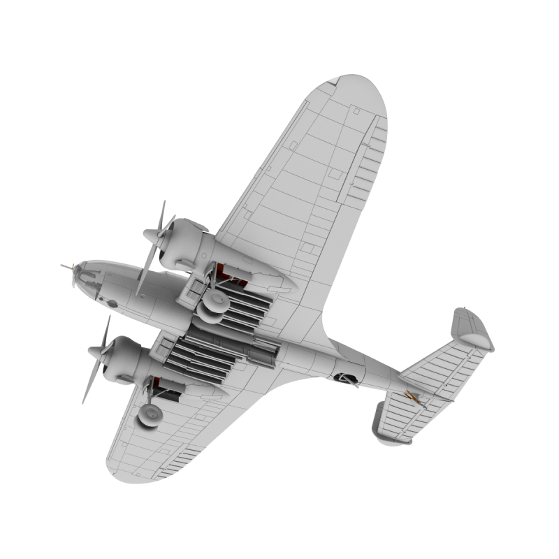 IBG 1/72 PZL 37 B I ŁOŚ POLISH BOMBER    (72514)