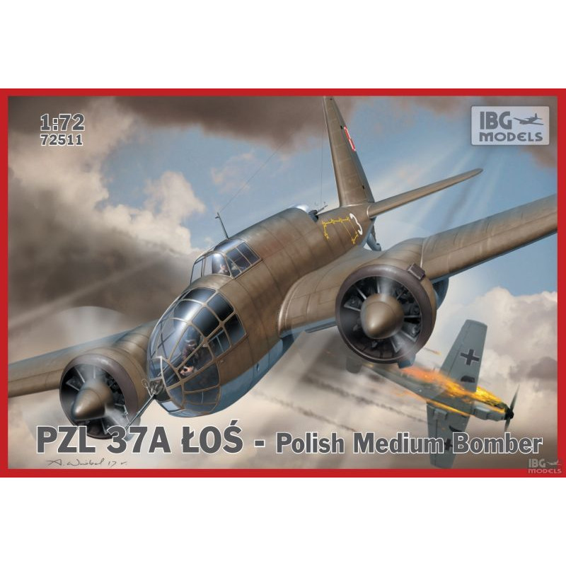 IBG 1/72 PZL 37A ŁOŚ POLISH MEDIUM       BOMBER (72511)