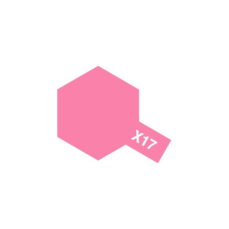 TAMIYA ACRYLIC PAINT X-17 PINK 10ml (81517)