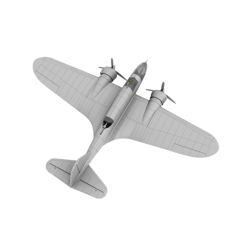 IBG 1/72 SAMOLOT ŁOŚ PZL 37A POLISH MEDIUM BOMBER (72511)