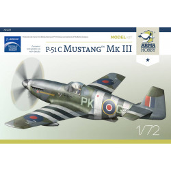 ARMA HOBBY 1/72 MUSTANG MK III P-51 C MODEL KIT (70039)