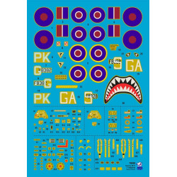 ARMA HOBBY 1/72 MUSTANG MK III P-51 C MODEL KIT (70039)