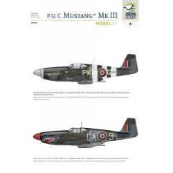 ARMA HOBBY 1/72 MUSTANG MK III P-51 C MODEL KIT (70039)