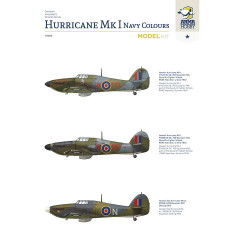 ARMA HOBBY 1/72 HURRICANE Mk I NAVY      COLOURS MODEL KIT (70022)