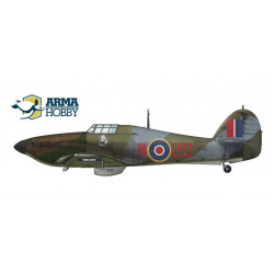 ARMA HOBBY 1/72 HURRICANE Mk I NAVY      COLOURS MODEL KIT (70022)