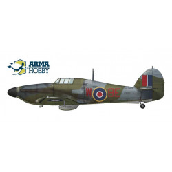 ARMA HOBBY 1/72 HURRICANE Mk I NAVY      COLOURS MODEL KIT (70022)