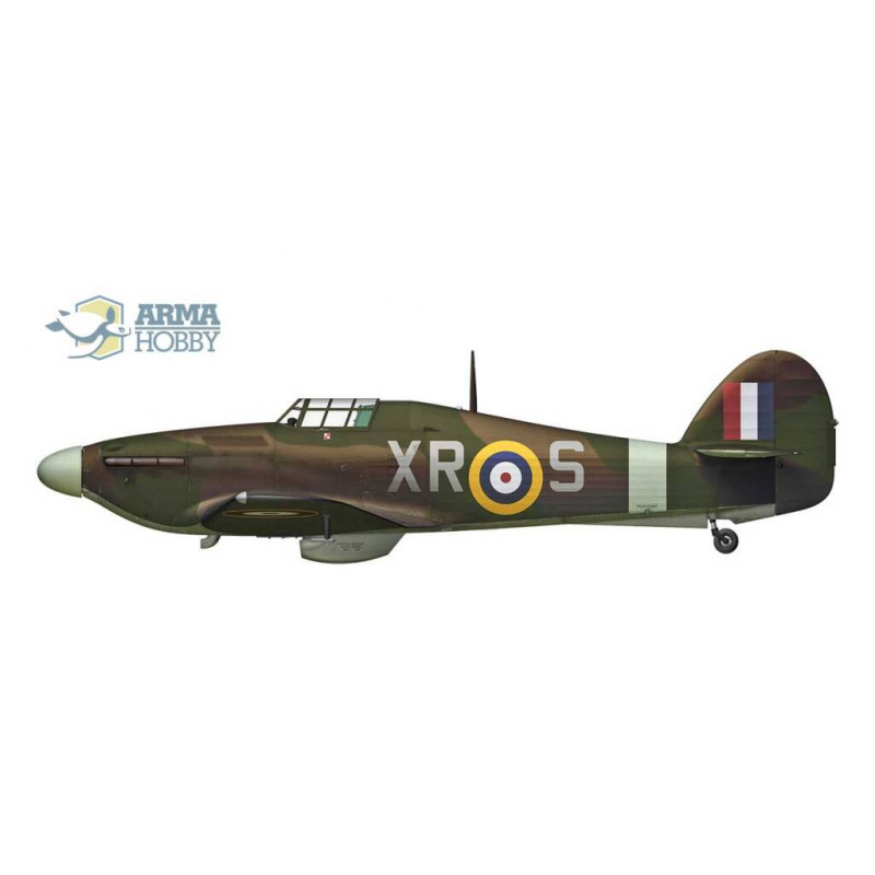 ARMA HOBBY 1/72 HURRICANE MK.I ALLIED SQUADRONS (70024)