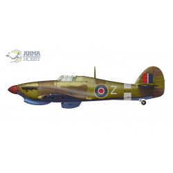 ARMA HOBBY 1/72 HURRICANE Mk II B TROP   MODEL KIT (70044)