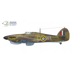 ARMA HOBBY 1/72 HURRICANE Mk II B TROP   MODEL KIT (70044)