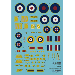 ARMA HOBBY 1/72 HURRICANE Mk II B TROP   MODEL KIT (70044)