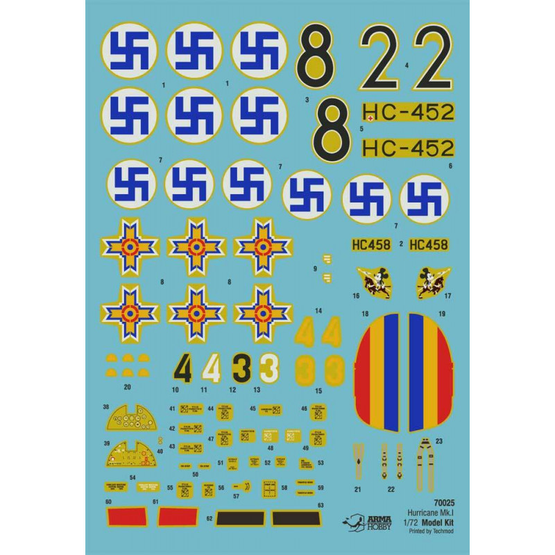 ARMA HOBBY 1/72 HURRICANE Mk I EASTERN   FRONT (70025)