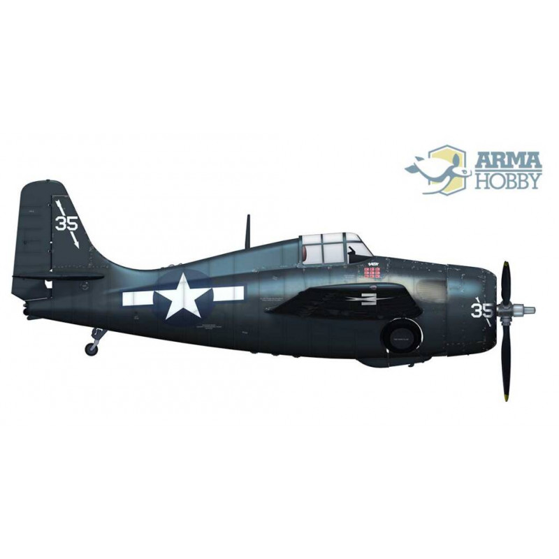 ARMA HOBBY 1/72 FM-2 WILDCAT - STAVEBNICE MODELU (70033)