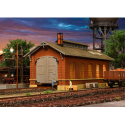 KIBRI 39307 H0 SINGLE-STATION LOCOMOTIVE SHED