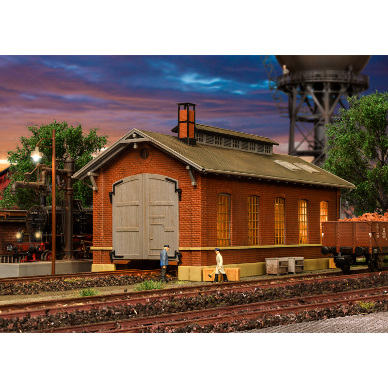 KIBRI 39307 H0 LOKOMOTYWOWNIA JEDNOSTANOWISKOWA