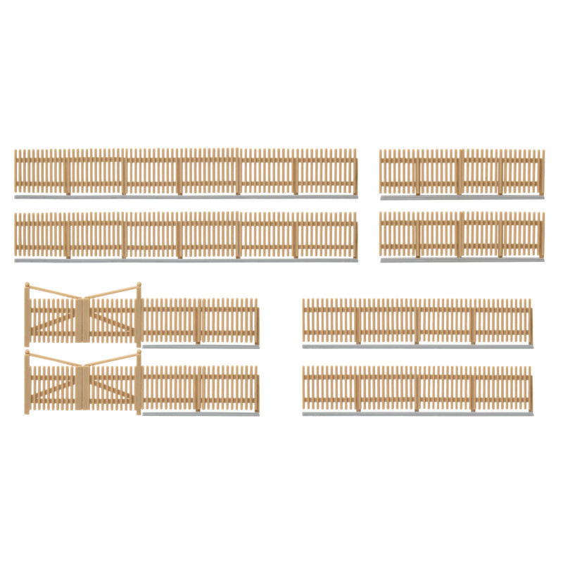 KIBRI 38625 H0 WOODEN PLOT WITH GATE