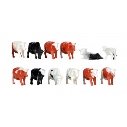 KIBRI 38152 H0 FIGURKI - KROWY