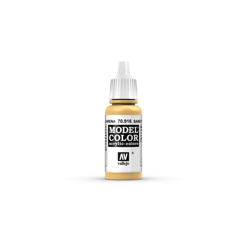 VALLEJO 009 MODEL COLOR SAND YELLOW 17   ml (70916)