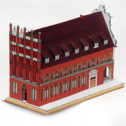 MODEL BUDOVY STARÉ RADNICE VE ŠTĚTÍNĚ (4/00)