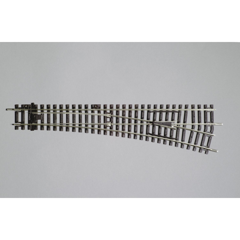 PIKO 55221 ZWROTNICA ŁUKOWA PRAWOSTRONNA R9 / 239 mm ( 1 sztuka )