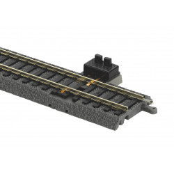 PIKO 55406 RIGHT TRACK G231mm A-GLEIS ON A SURFACE WITH CONNECTING CLIPS BASE ( 1 piece )