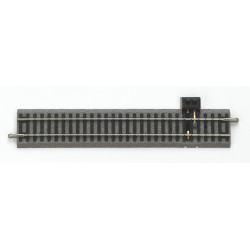 PIKO 55406 RIGHT TRACK G231mm A-GLEIS ON A SURFACE WITH CONNECTING CLIPS BASE ( 1 piece )