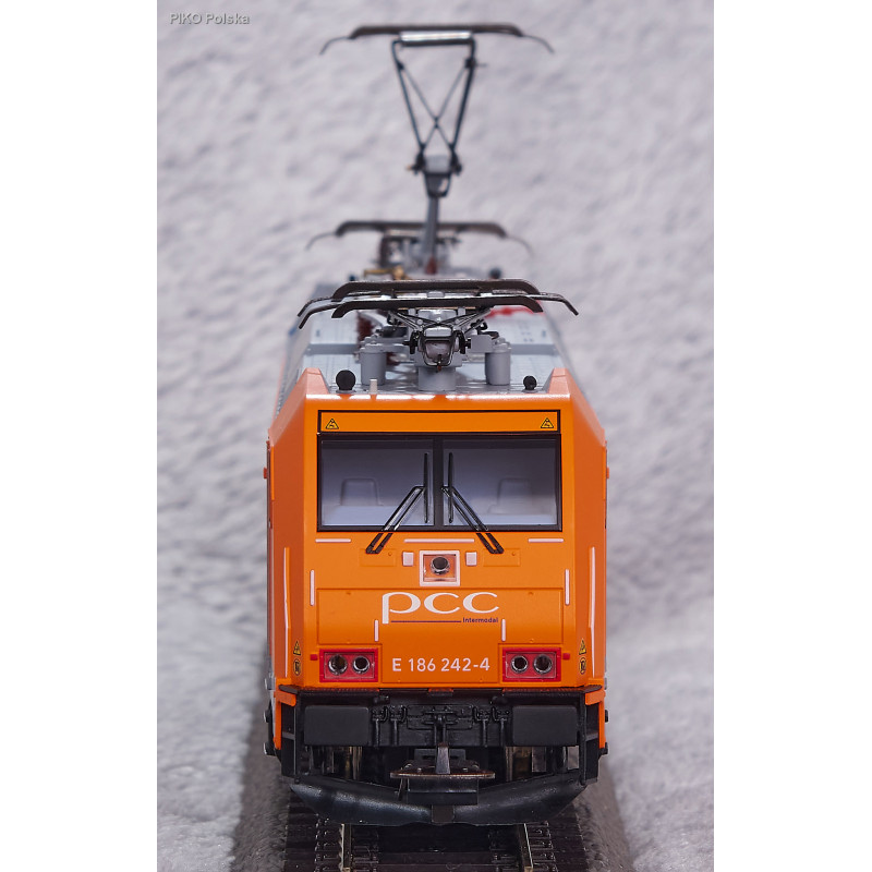 PIKO 59868 ELEKTRICKÁ LOKOMOTIVA BR 186 PCC INTRMODAL VI SE 4 PANTOGRAFY