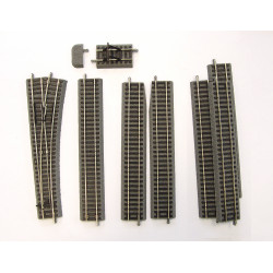 PIKO 55311 ZESTAW TORÓW "B" A-GLEIS na   nasypie