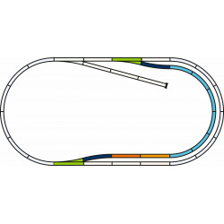 PIKO 55321 SET OF C TRACKS...