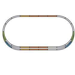 PIKO 55340 A-GLEIS E-TRACK SET