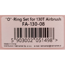 FINE-ART AEROGRAF FA130T ORINGI ZESTAW (FA-130-08)