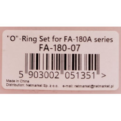 FINE-ART AEROGRAF FA180A - ORINGI ZESTAW (FA-180-07)