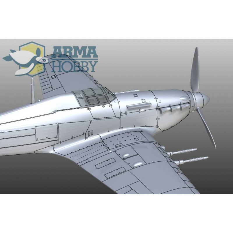 ARMA HOBBY 1/72 HURRICANE Mk IIc TROP    MODEL KIT (70039)