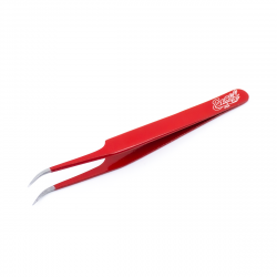 EXCEL PRECISION TWEEZERS WITH CURVED TIP (EX30426)