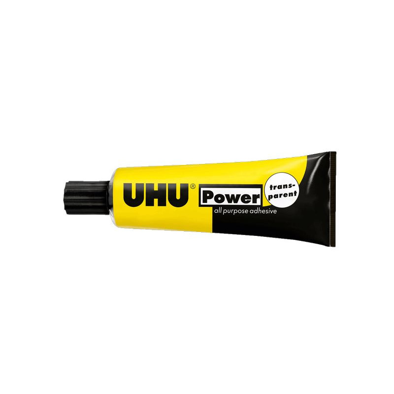 UHU POWER TRANSPARENT Glue 45ml (40328)