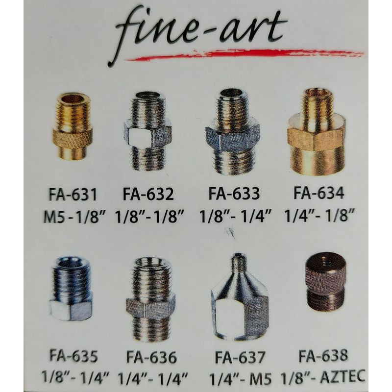 FINE-ART CONNECTOR A5 - 1/8" female - 1/4" male (FA-635)