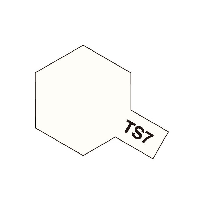 TAMIYA FARBA TS-  7 RACING WHITE (85007)