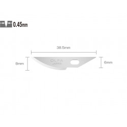 OLFA AK-1/AK-4 ARC SCALPEL BLADES (KB4-R/5)