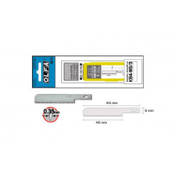 ČEPELE SKALPELŮ OLFA AK-1/AK-4 BALL (KB4-WS/3)