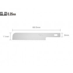 ČEPELE SKALPELŮ OLFA AK-1/AK-4 BALL (KB4-WS/3)